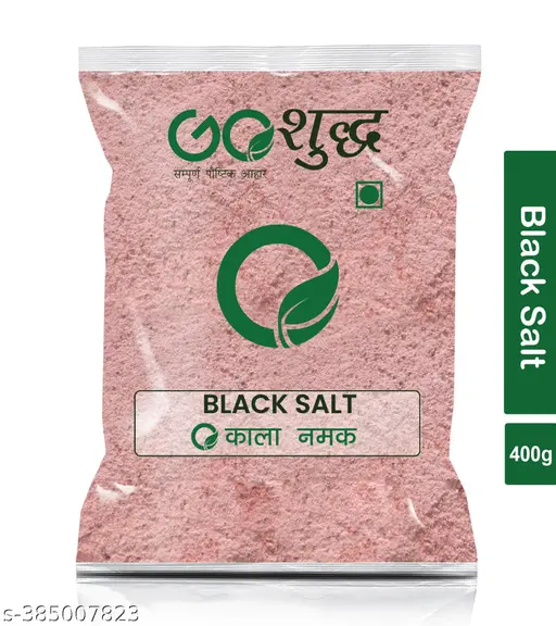 Goshudh Kala Namak (Black Salt) 400gm Pack