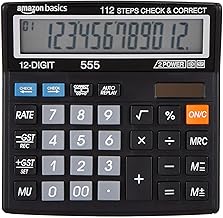 Basic 12 Digit Calculator 120 Steps Checked