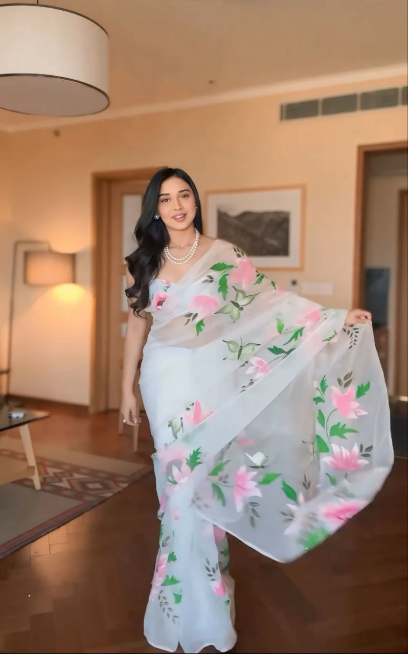 FLOWER DESIGNER SAREE