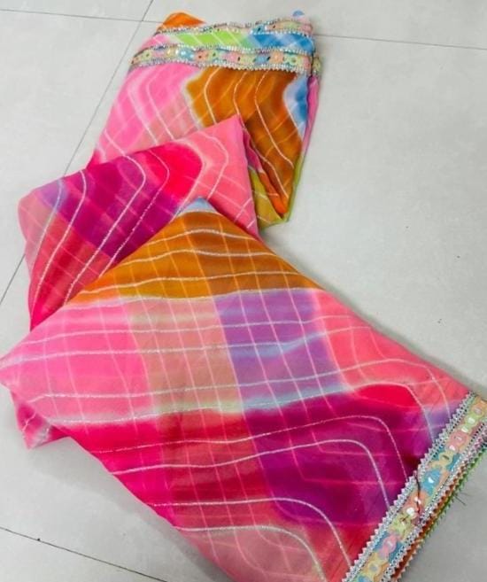 Leheriya Saree